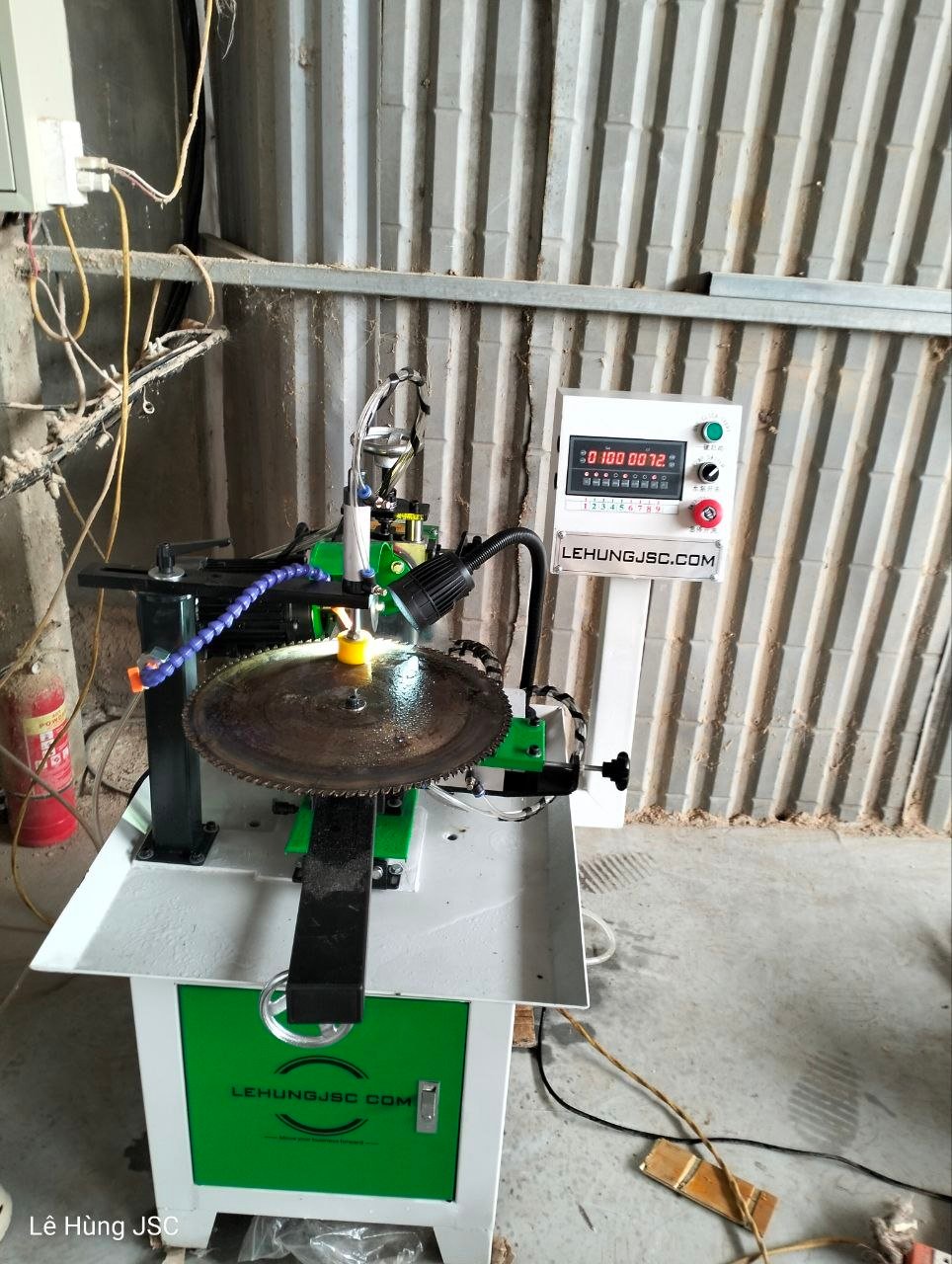 Máy mài lưỡi cưa tự động LHJ27-C - Ảnh 3